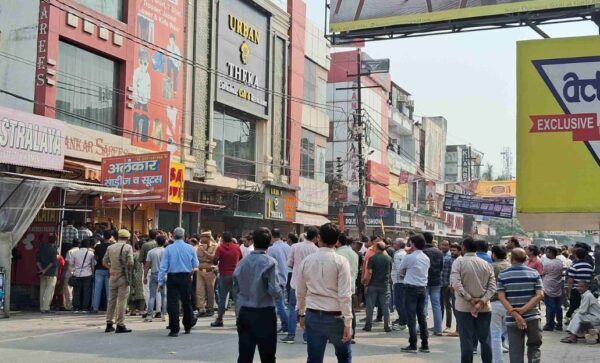 Bulldozer roared on 35 year old shopping complex in Meerut