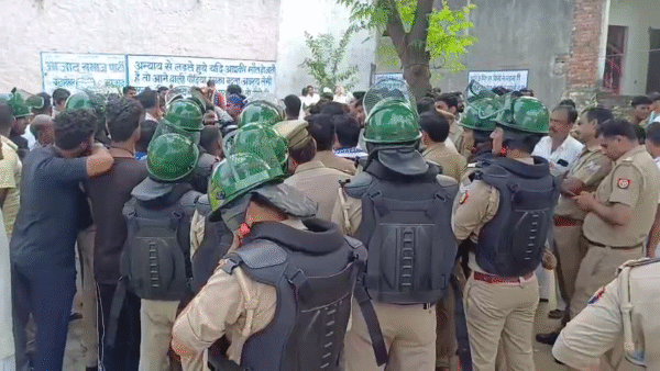 Nagina MP Chandrashekhar Azad was placed under house arrest, Don't send innocent people to jail, Pleaded to stop bulldozer and encounter operations.