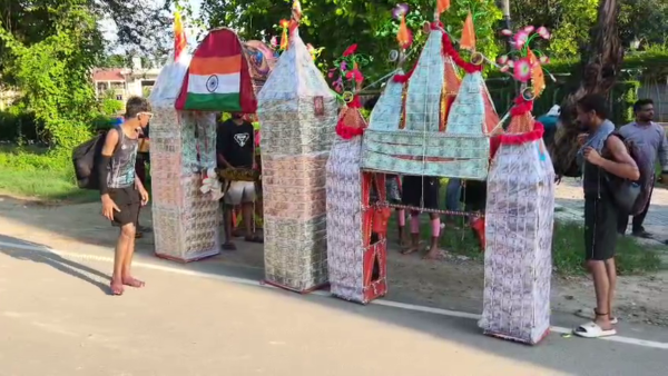 A Unique Kawad Yatra in Saharanpur
