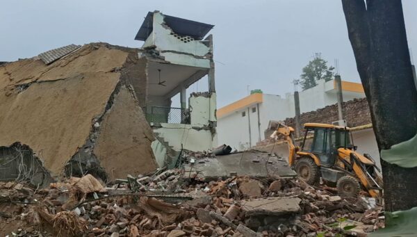 Mosque demolished on court orders
