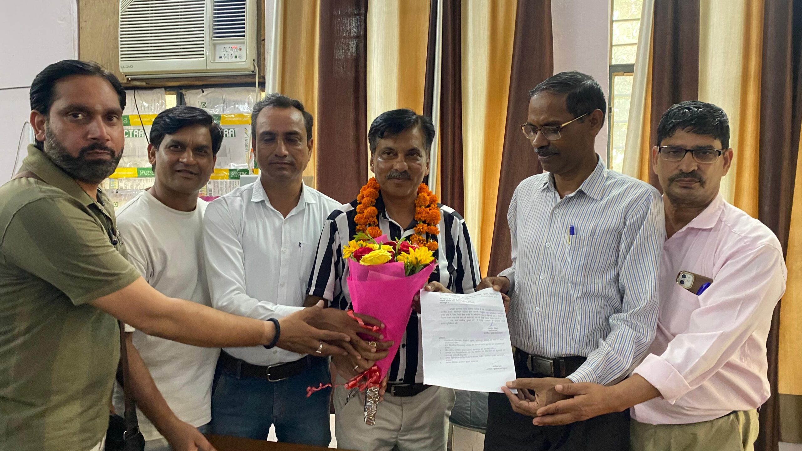 Dr Hansraj Saini became the Deputy Chief Warden of Civil Defence
