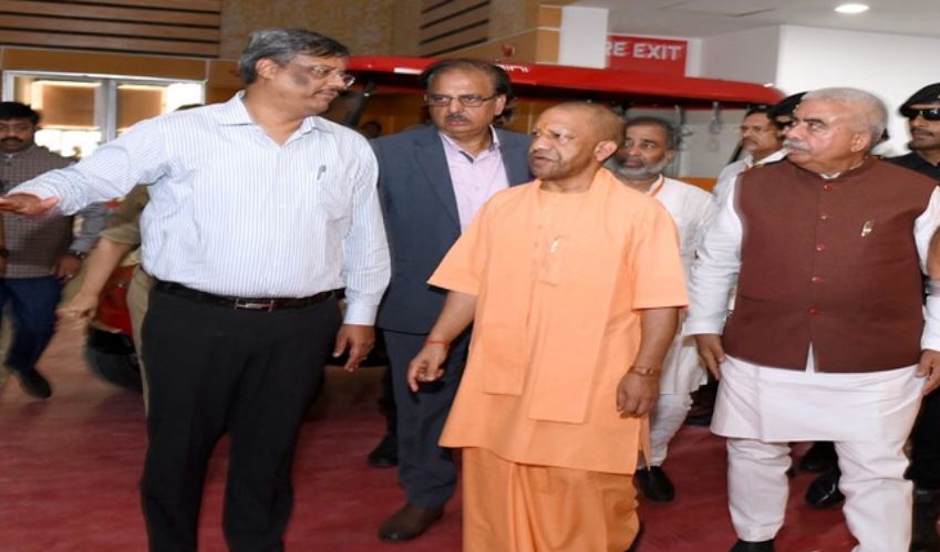 CM yogi in Greater Noida