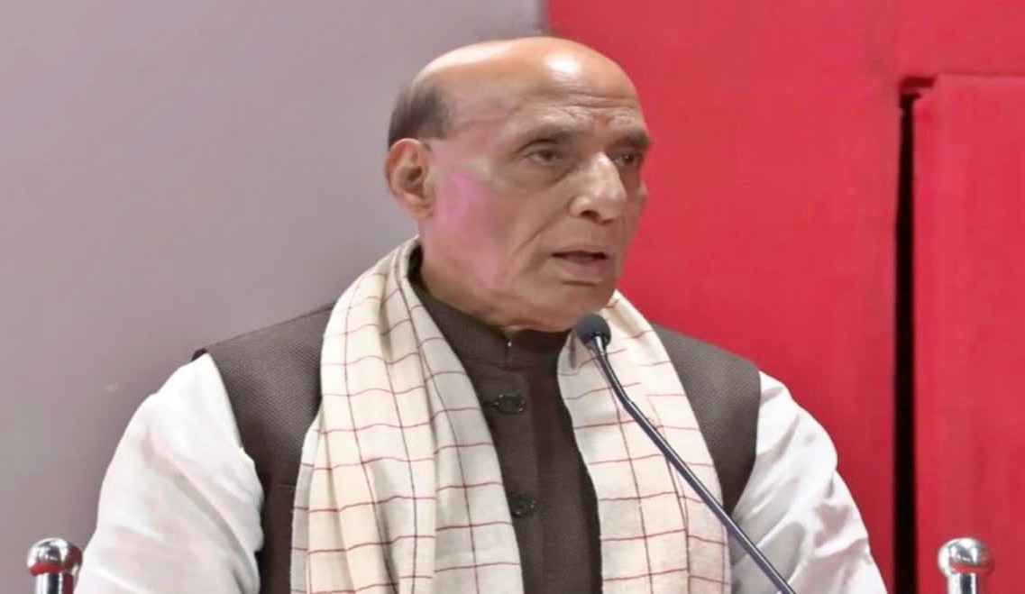 Defence Minister Rajnath Singh