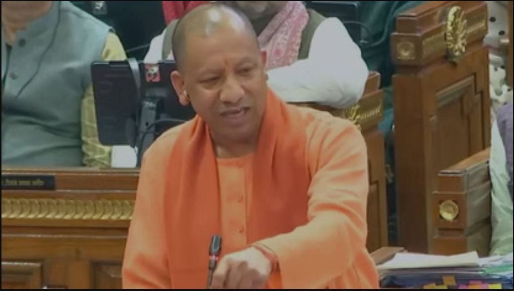 CM Yogi in Vidhan Sabha
