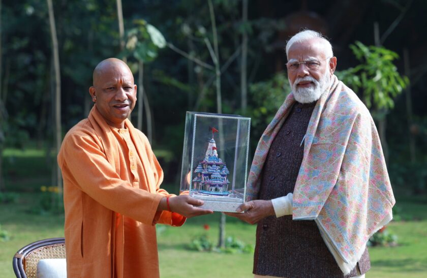 CM Yogi met with PM Modi in Delhi