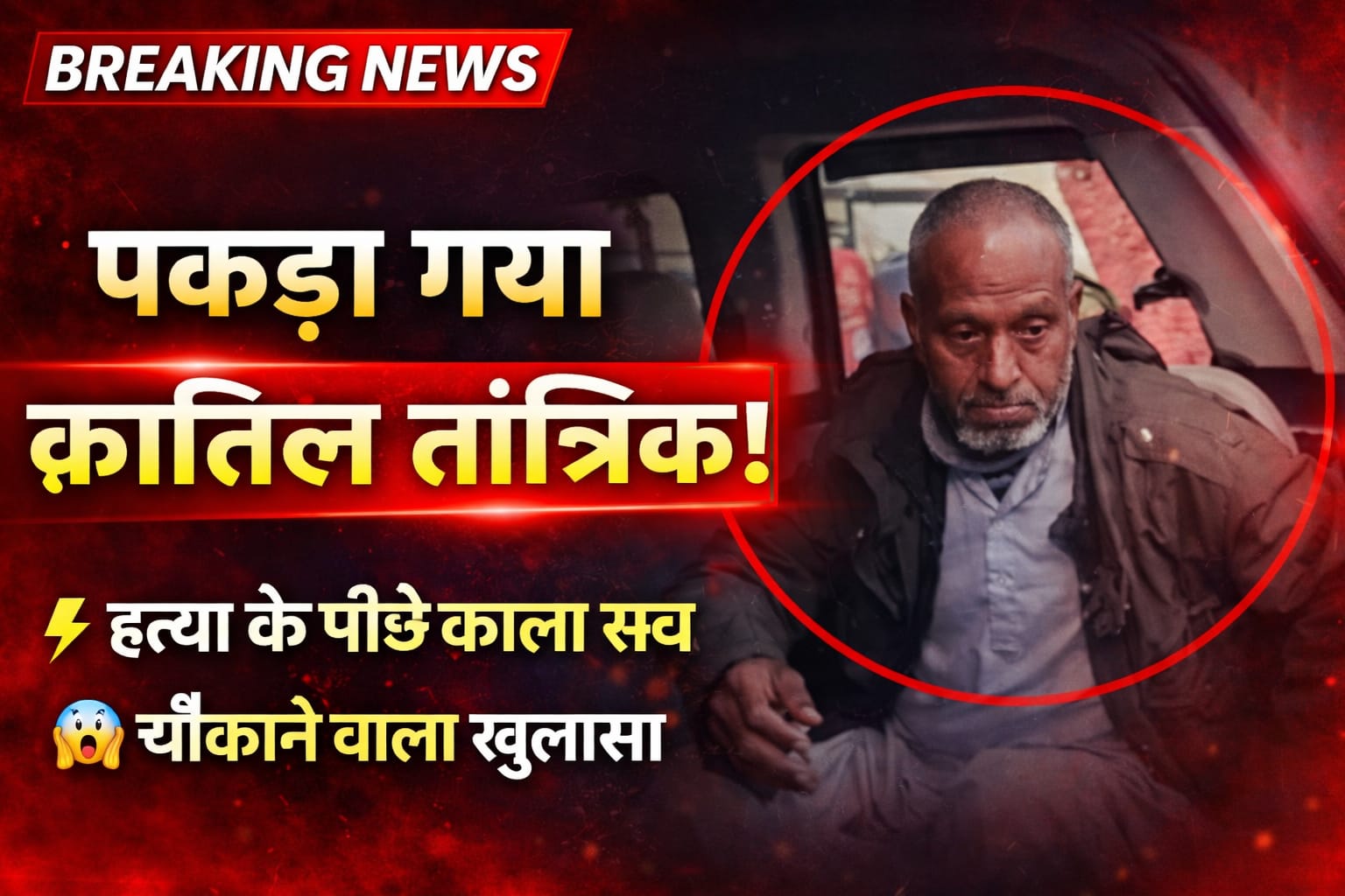 Firozabad News, Tantrik Kamaruddin arrested, Tantrik Kamaruddin charged with murder, Firozabad murder case