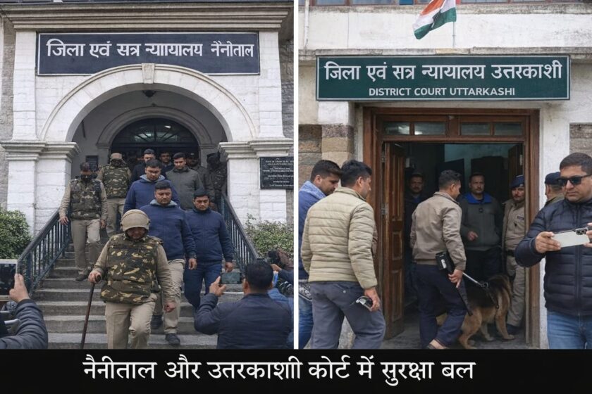 Two courts in Uttarakhand received bomb threats