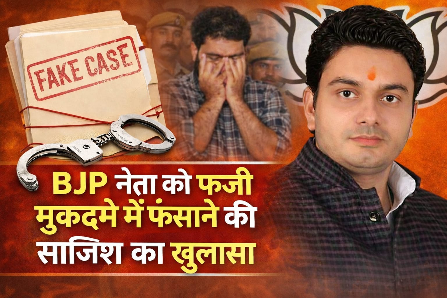 Conspiracy to implicate BJP leader Manish Chauhan in murder case