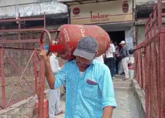 सहारनपुर में गैस खत्म होने की फैली अफवाह, सिलेंडर के लिए एजेंसियों पर लगीलंबी लाइने, अधिकारीयों ने संभाली कमान  