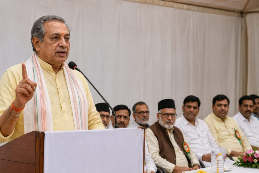 RSS leader Dr. Indresh Kumar spoke in Muzaffarnagar