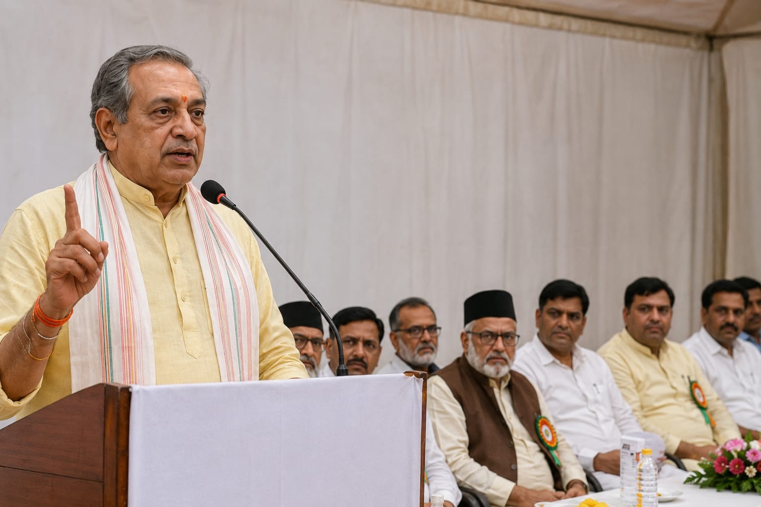 RSS leader Dr. Indresh Kumar spoke in Muzaffarnagar