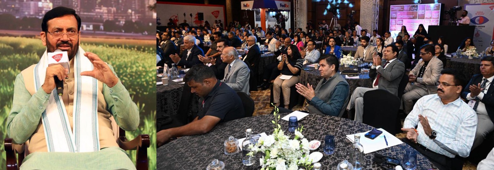 Chief Minister Nayab Singh Saini invited investors to invest in Haryana at the Indo-Japan Conclave.