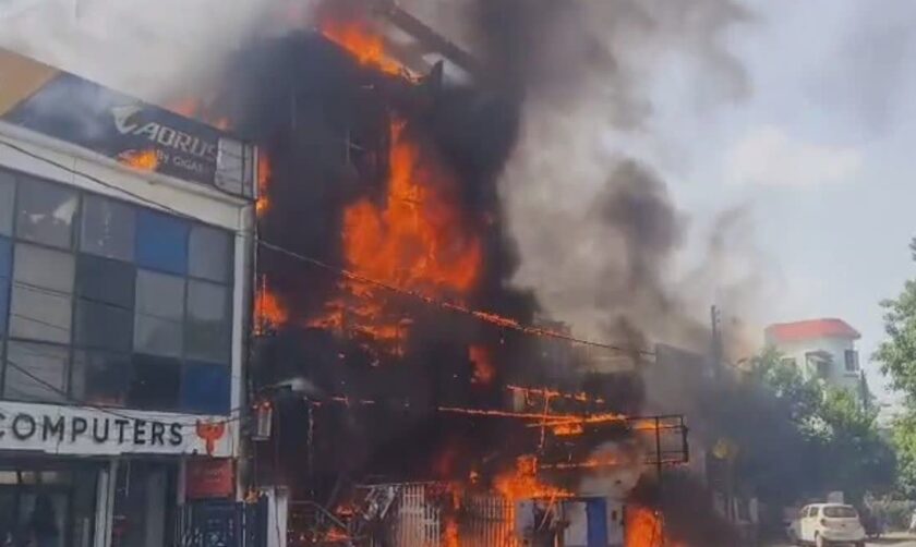 Lucknow News, Killer Building to be Demolished, Aliganj Fire Tragedy, Fire in Coaching Center