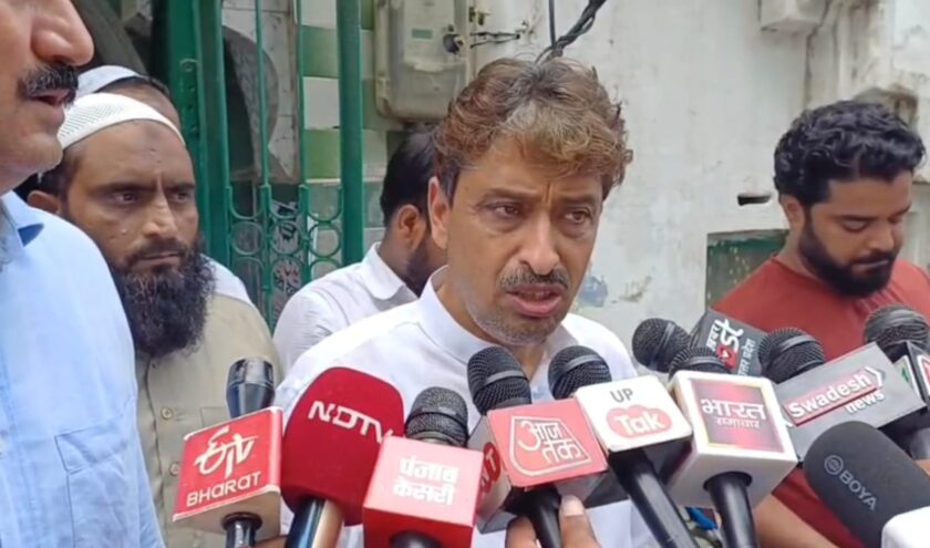 Congress MP Imran Masood, Notice pasted on mosque, Illegal mosque in UP, Illegal mosque, Notice pasted on Saharanpur mosque,