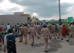 सहारनपुर में शव रखकर हाईवे जाम, पुलिस ने किया लाठीचार्ज; पथराव से बवाल, एक करोड़ मुआवजे की मांग