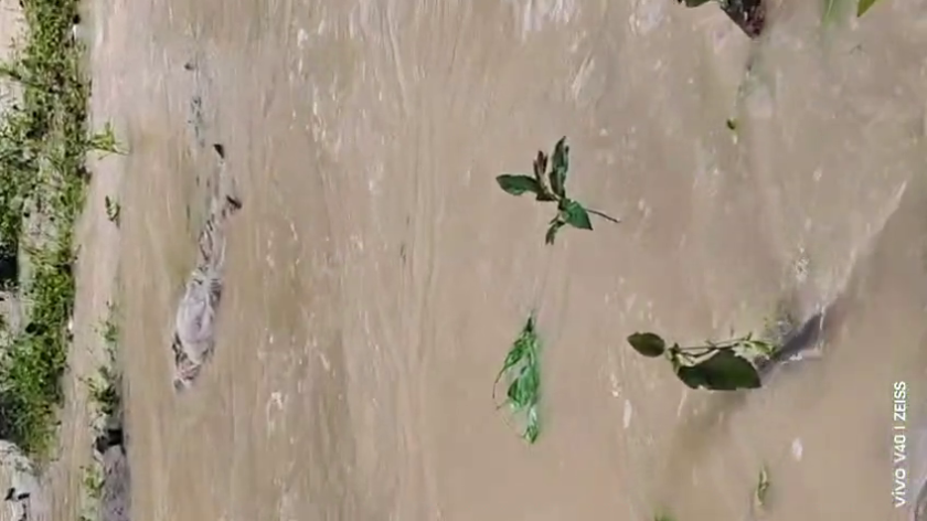 Rain wreaked havoc on the cemetery, Bodies being pulled from their graves by the torrents, Villagers reburied them