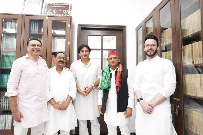 Shayan Masood joins Samajwadi Party
