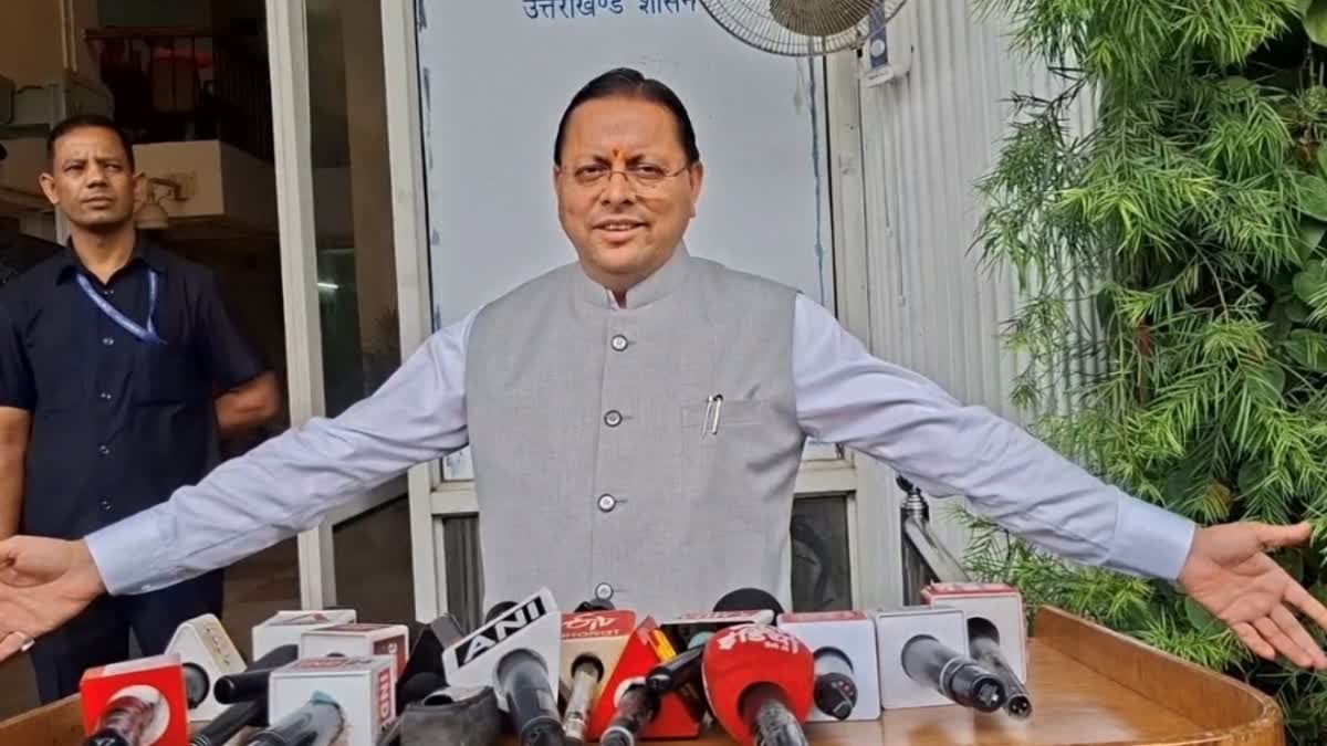 CM Pushkar Dhami