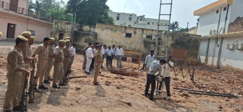 ASI Inspects Well in Saharanpur