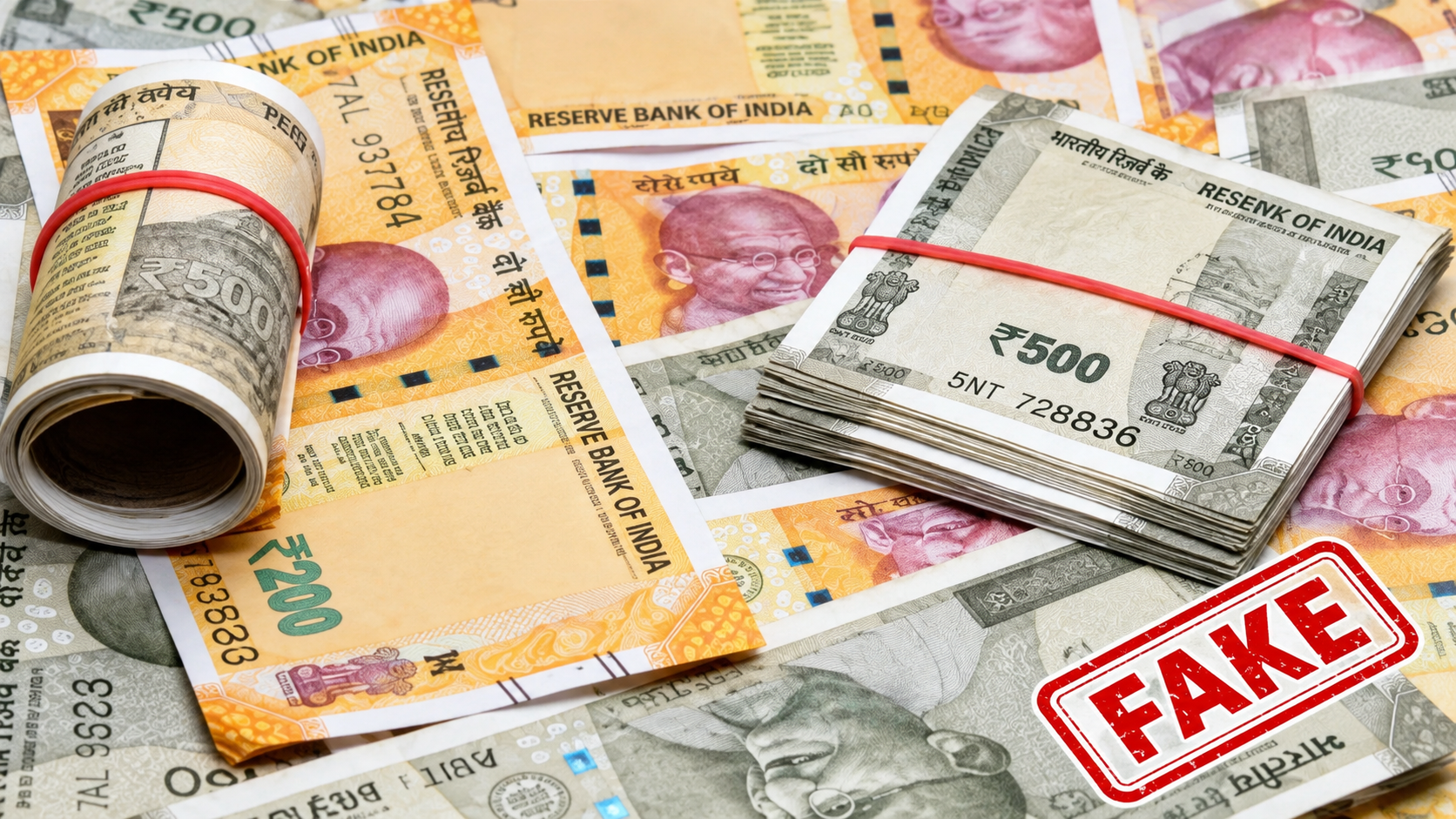 Counterfeit notes in Meerut bank chest