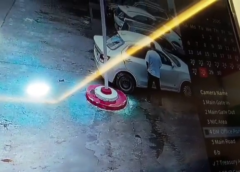डीएम कार्यालय से 50 कदम दूर किसान नेता की कार चोरी, CCTV में कैद हुई वारदात