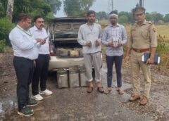 सहारनपुर में 200 किलो रसगुल्ले बरामद, जांच के लिए लिया सैंपल; दस्तावेज नहीं मिलने पर कार सीज